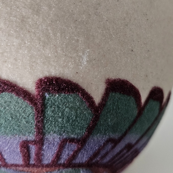 Native American Sand Painting Vase - Picture 10 of 12